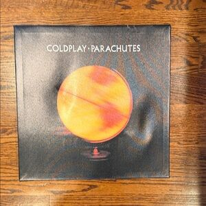 Coldplay Parachutes Album Art Canvas - Black and Orange
